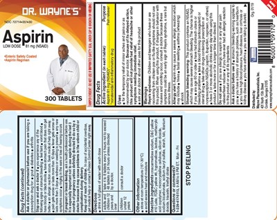 Dr. Wayne Aspirin 81 mg Product Label (Dr. Wayne Aspirin 81 mg Product Label)